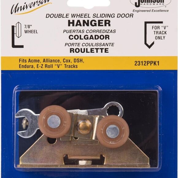 Johnson Hardware 2312 Universal Door Hanger - Picture 2 of 6